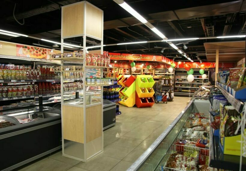 Продуктовый магазин «SPAR» по адресу СПб, Коменданский пр. д.9 (Монтаж холодильных систем и оборудования)